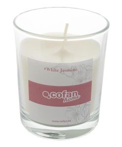 VELA AROMATICA DE CERA VEGETAL WHITE JASMINE 125 G