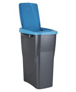 Alternative view of CUBO DE BASURA PARA RECICLAR 15 LITROS  COLOR AZUL 20 X 31  X 42 CM