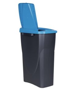 Alternative view of CUBO DE BASURA PARA RECICLAR 25 LITROS  COLOR AZUL 21.5 X 36 X 51 CM