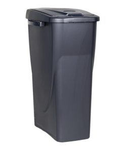 CUBO DE BASURA PARA RECICLAR 25 LITROS  COLOR GRIS 21.5 X 36 X 51 CM