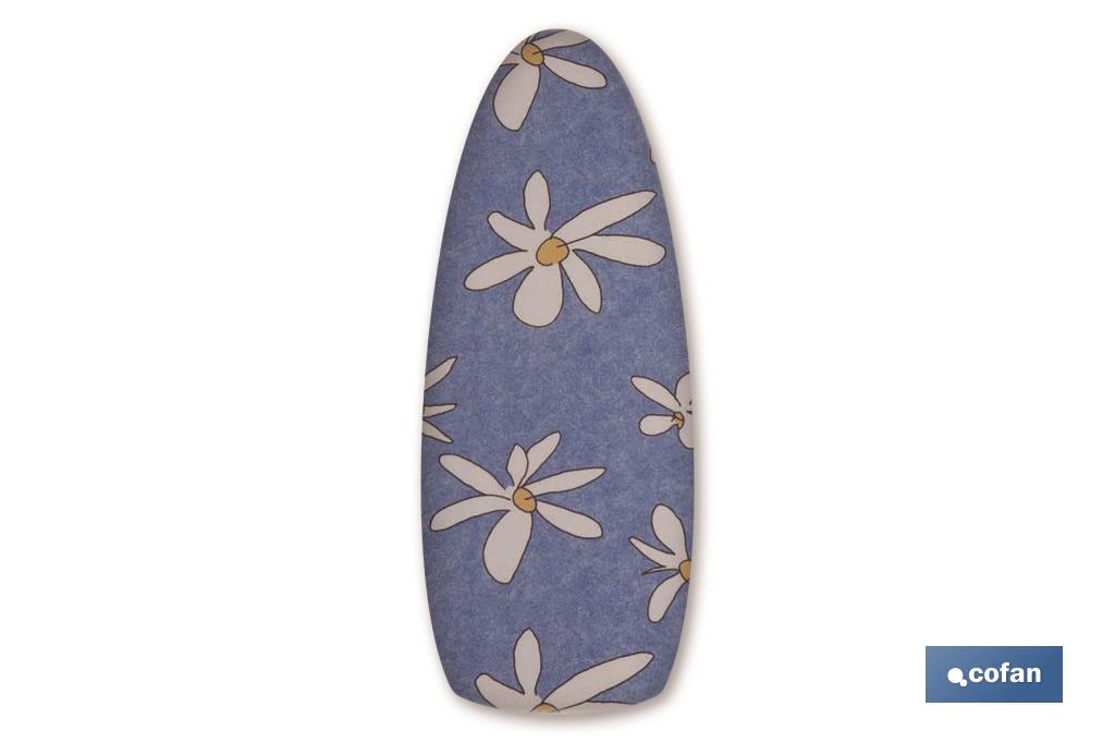 FUNDA TABLA PLANCHAR ALGODON 120X40 MARGARITAS 1 FUNDA TABLA PLANCHAR ALGODON 120X40 MARGARITAS