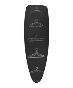 FUNDA ACOLCHADA PARA TABLA DE PLANCHAR 135X53 PERCHAS BLANCAS