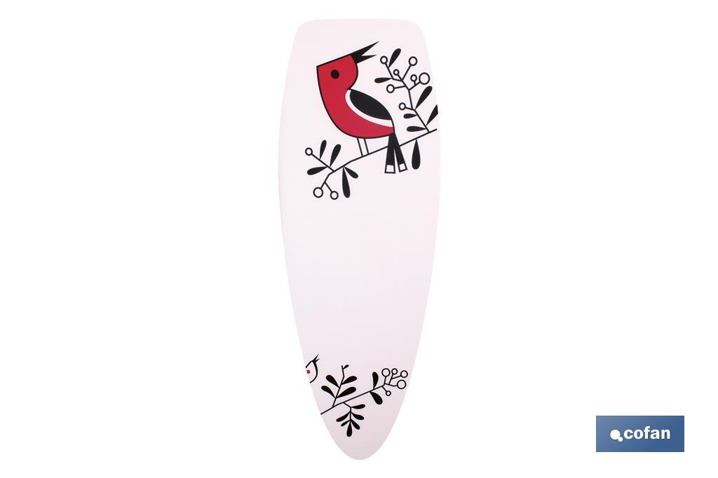 FUNDA TABLA PLANCHAR ACOLCHADA 135X53 PAJARO 1 FUNDA TABLA PLANCHAR ACOLCHADA 135X53 PAJARO