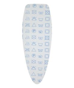 FUNDA TABLA PLANCHAR ALGODÓN 135X53 SIMBOLOS LAVAR