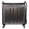 RADIADOR DE MICA NEGRO MODELO ASTANA 2000W 9 RADIADOR DE MICA NEGRO MODELO ASTANA 2000W