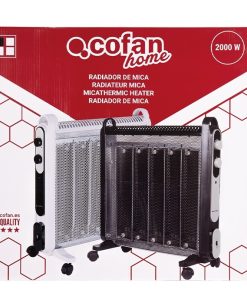 RADIADOR DE MICA BLANCO MODELO ASTANA 2000W