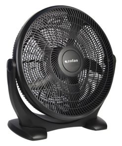 Alternative view of VENTILADOR DE SUELO 5 PALAS 3 VELOCIDADES 90W NEGRO