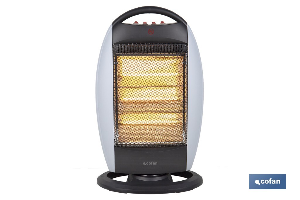 ESTUFA HALOGENA OSCILANTE 400/800/1200 W 2 ESTUFA HALOGENA OSCILANTE 400/800/1200 W - Imagen 2