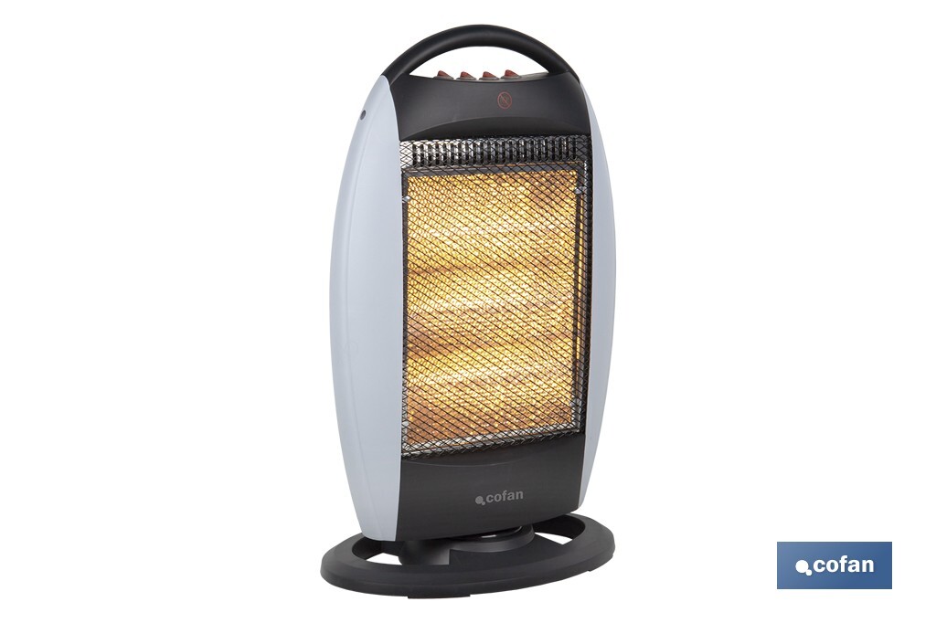 ESTUFA HALOGENA OSCILANTE 400/800/1200 W 3 ESTUFA HALOGENA OSCILANTE 400/800/1200 W - Imagen 3