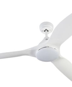 VENTILADOR DE TECHO BLANCO CON LUZ LED 132 CM 55 W