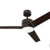 VENTILADOR DE TECHO CON ASPAS EN MADERA Y LUZ LED 132 CM 55 W 8 VENTILADOR DE TECHO CON ASPAS EN MADERA Y LUZ LED 132 CM 55 W