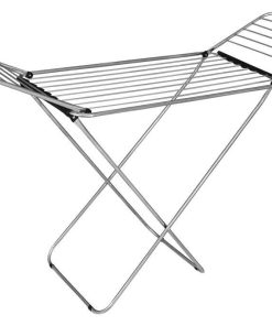TENDEDERO SUELO CON ALAS PLEGABLES ACERO INOXIDABLE 18 m