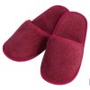 ZAPATILLAS BAÑO  BURDEOS  MODELO PARIS TALLA.L