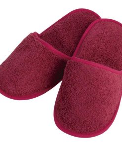 ZAPATILLAS BAÑO  BURDEOS  MODELO PARIS TALLA.M