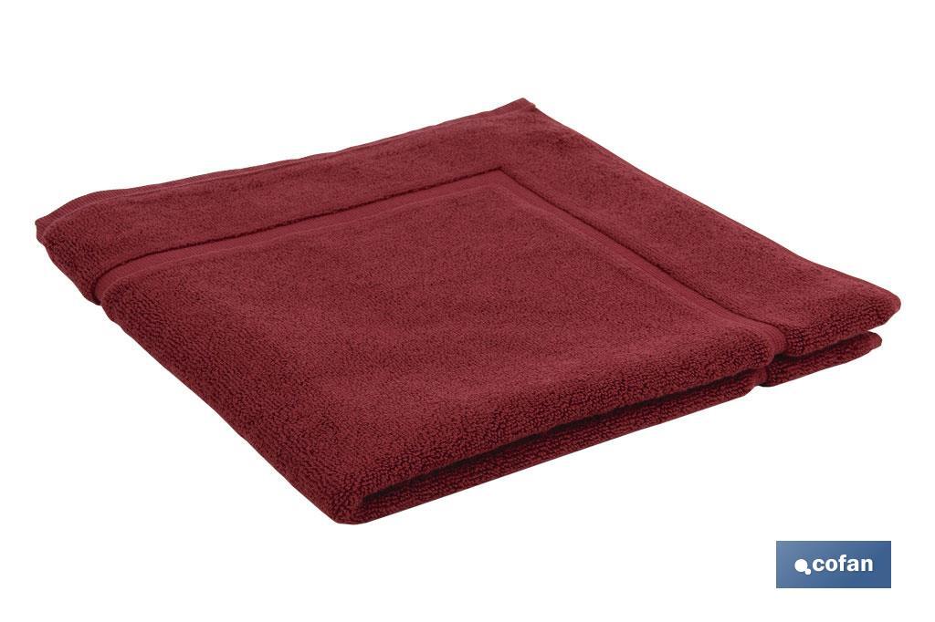ALFOMBRA BAÑO BURDEOS GR1000 MODELO PARIS 60X60cm 1 ALFOMBRA BAÑO BURDEOS GR1000 MODELO PARIS 60X60cm