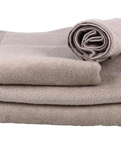 Alternative view of TOALLA DUCHA BEIGE GR.580/M2 MODELO ABISINIA 70X140cm