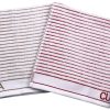 PACK 2 PAÑOS COCINA 50X50 BEIGE/ROJO