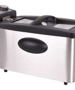 FREIDORA ELECTRICA ACERO INOXIDABLE 3L 2000W 5 FREIDORA ELECTRICA ACERO INOXIDABLE 3L 2000W