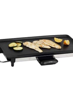 PLANCHA DE ASAR ELECTRICA 2000W 45 X 25 X 7 CM