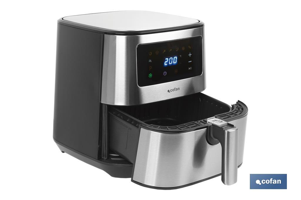 FREIDORA DE AIRE 5.5 L 1700 W 2 FREIDORA DE AIRE 5.5 L 1700 W - Imagen 2