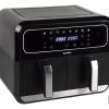 FREIDORA DE AIRE DUAL 8 L 1700 W 8 FREIDORA DE AIRE DUAL 8 L 1700 W