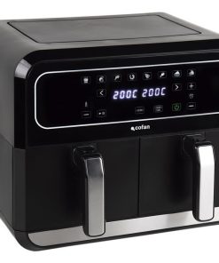 FREIDORA DE AIRE DUAL 8 L 1700 W