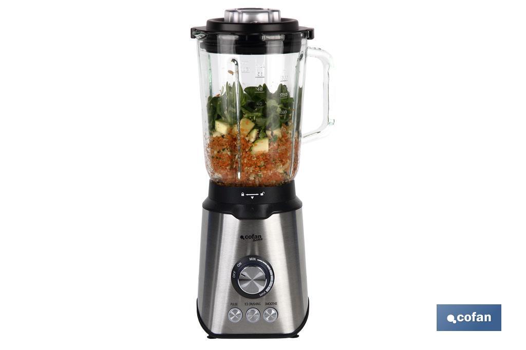 BATIDORA DE VASO ELÉCTRICA 1000W 1 BATIDORA DE VASO ELÉCTRICA 1000W