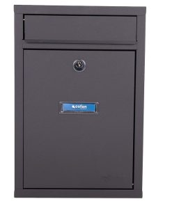 Alternative view of BUZÓN CORREO EXTERIOR NEGRO MODELO LETTER 320x215x85mm