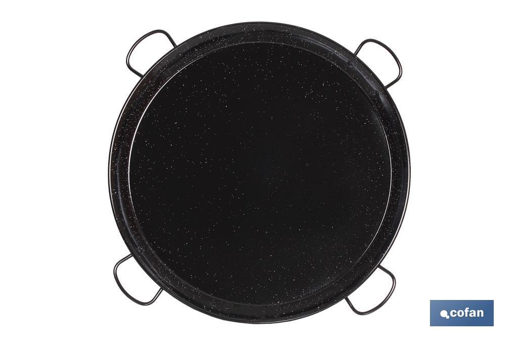 PAELLERA ACERO ESMALTADA Ø115cm (4 asas) 2 PAELLERA ACERO ESMALTADA Ø115cm (4 asas) - Imagen 2