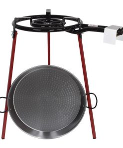 KIT PAELLERA 46cm+QUEMADOR 40cm+ PATAS