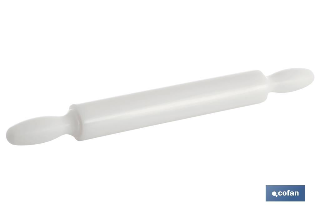 RODILLO PARA AMASAR BLANCO 50X5cm 1 RODILLO PARA AMASAR BLANCO 50X5cm