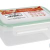 FIAMBRERA VERDE RECTANGULAR CON JUNTA BI-MATERIA MODELO YUBA 1,4 L