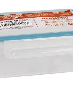 FIAMBRERA AZUL RECTANGULAR CON JUNTA BI-MATERIA MODELO YUBA 1 L