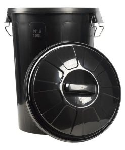 Alternative view of CUBO DE BASURA CON ASAS METÁLICAS 100 L
