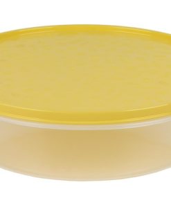 FIAMBRERA TORTILLA REDONDA AMARILLO  24.5X6.5cm