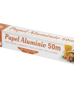 PAPEL ALUMINIO DOMÉSTICO 50M