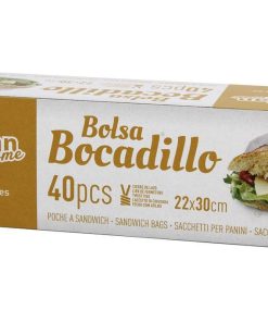 Alternative view of BOLSAS PARA BOCADILLOS 22 X 30 40UDS
