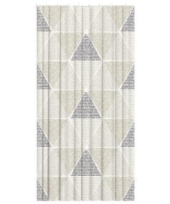 CORTINA DE BAÑO TRIANGULOS POLIÉSTER 140x200