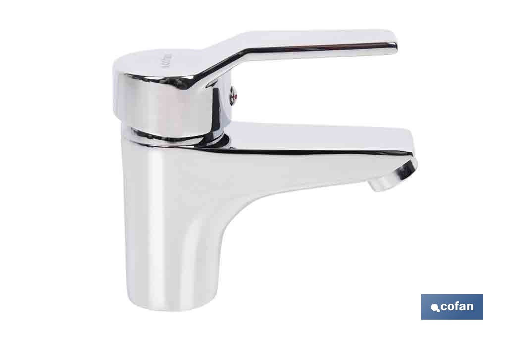 GRIFO MONOMANDO PARA LAVABO COLOR INOX.40 MM 1 GRIFO MONOMANDO PARA LAVABO COLOR INOX.40 MM