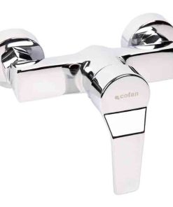 GRIFO MONOMANDO PARA DUCHA COLOR INOX. 40 MM