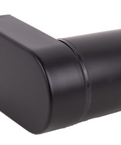SOPORTE DE DUCHA PARA PARED COLOR NEGRO ABS