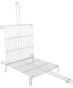 Alternative view of PARRILLA DOBLE INOX 500 X 500MM