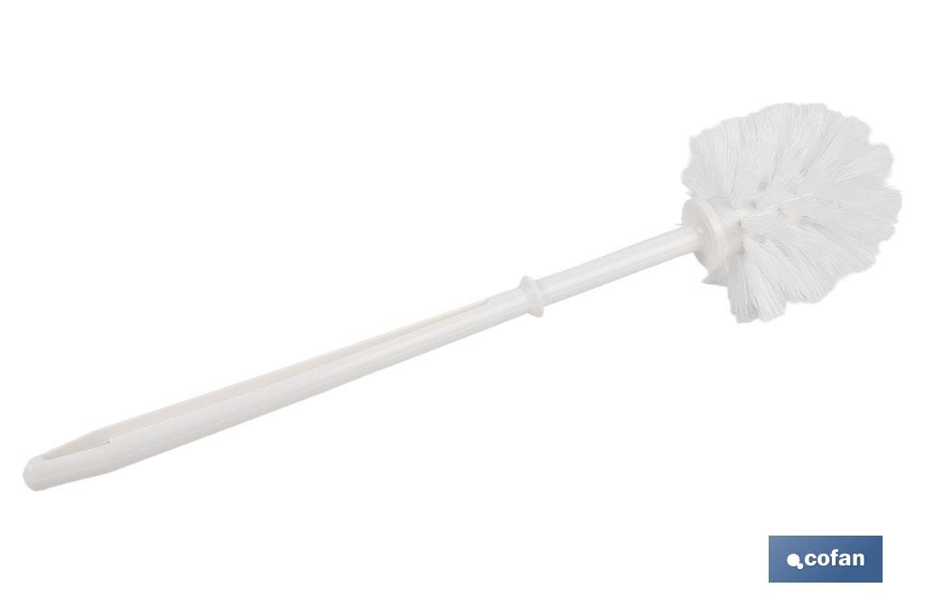 ESCOBILLA WC BLANCA 36 CM 2 ESCOBILLA WC BLANCA 36 CM - Imagen 2