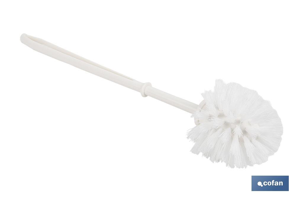 ESCOBILLA WC BLANCA 36 CM 3 ESCOBILLA WC BLANCA 36 CM - Imagen 3