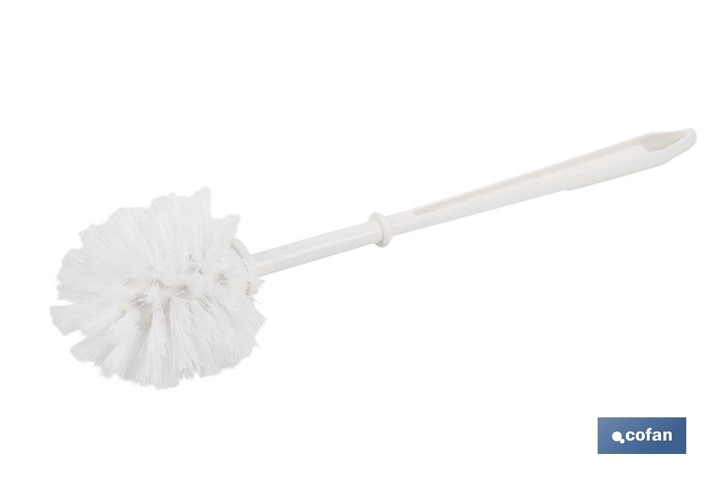 ESCOBILLA WC BLANCA 36 CM 4 ESCOBILLA WC BLANCA 36 CM - Imagen 4