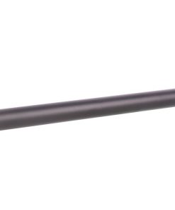 TOALLERO NEGRO MATE DE ACERO CON DISEÑO REDONDO GAMA RIBEIRA 28 X 8 X 5 CM