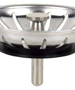 REJILLA FILTRO CESTA DESAGÜE PASADOR METALICO Ø83 MM