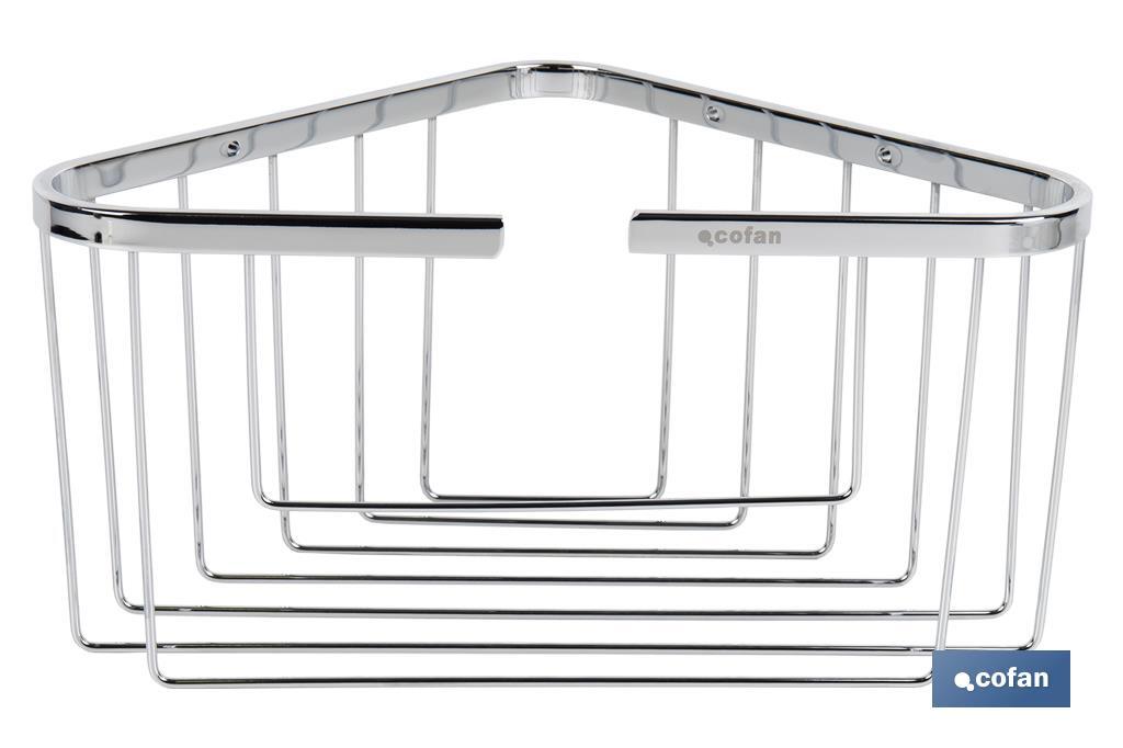 CESTA BAÑO RINCONERA ACERO INOXIDABLE 304 2 CESTA BAÑO RINCONERA ACERO INOXIDABLE 304 - Imagen 2