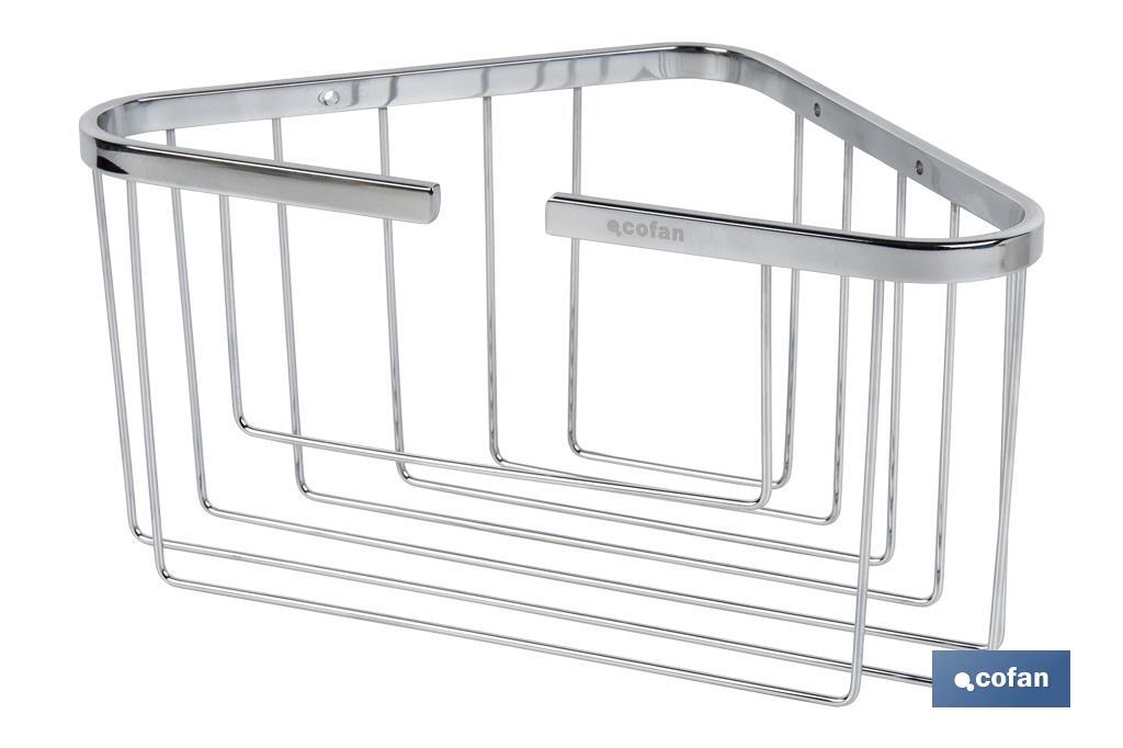 CESTA BAÑO RINCONERA ACERO INOXIDABLE 304 3 CESTA BAÑO RINCONERA ACERO INOXIDABLE 304 - Imagen 3