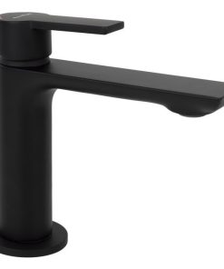 GRIFO MONOMANDO LAVABO NEGRO MATE  25mm MODELO KERCH